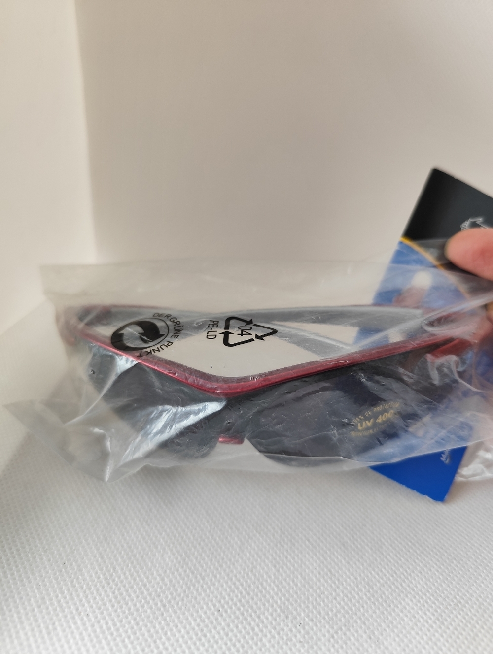 3/$20💗POWERFIST Red/Silver Sport Sunglasses